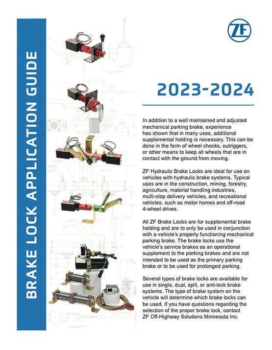 Brake Lock Application Guide (Form Number 80-950-152)