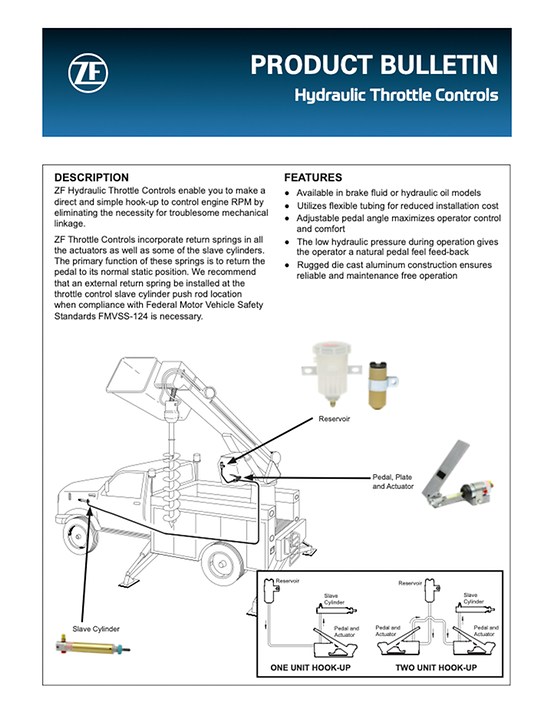 document thumbnail Hydraulic Throttle Controls