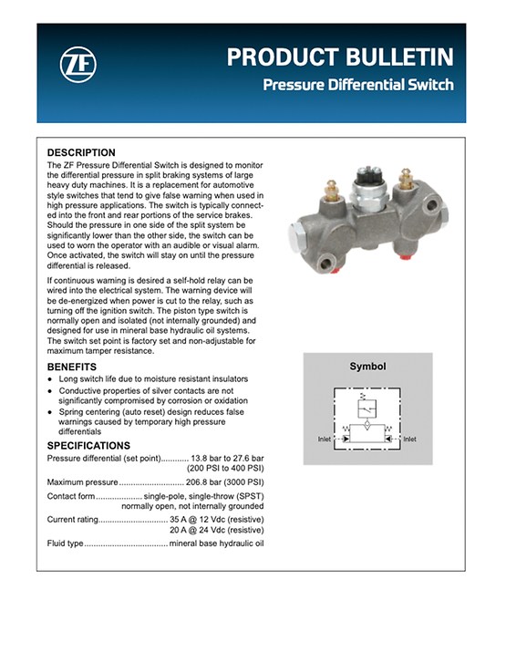 thumbnail of file: Pressure Differential Switch